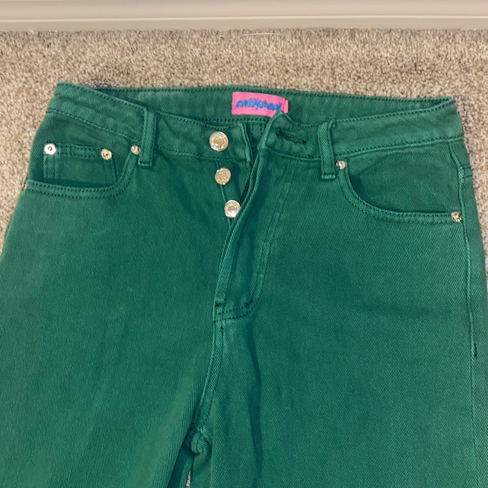 Edikted green jeans